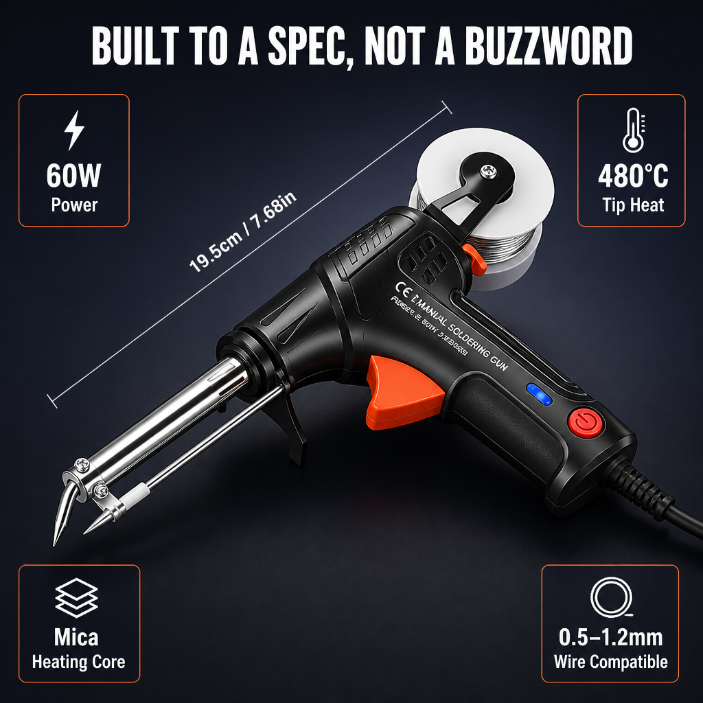 TitanArc™ — Pull the Trigger, Feed Perfect Solder Joints One-Handed
