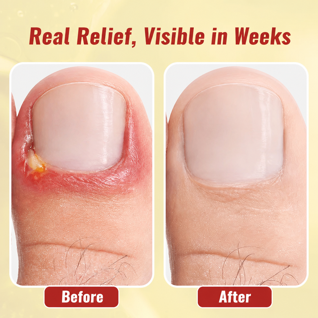 NailFortify™ — Soothe Painful Ingrown Toenails and Fungal Damage at Home