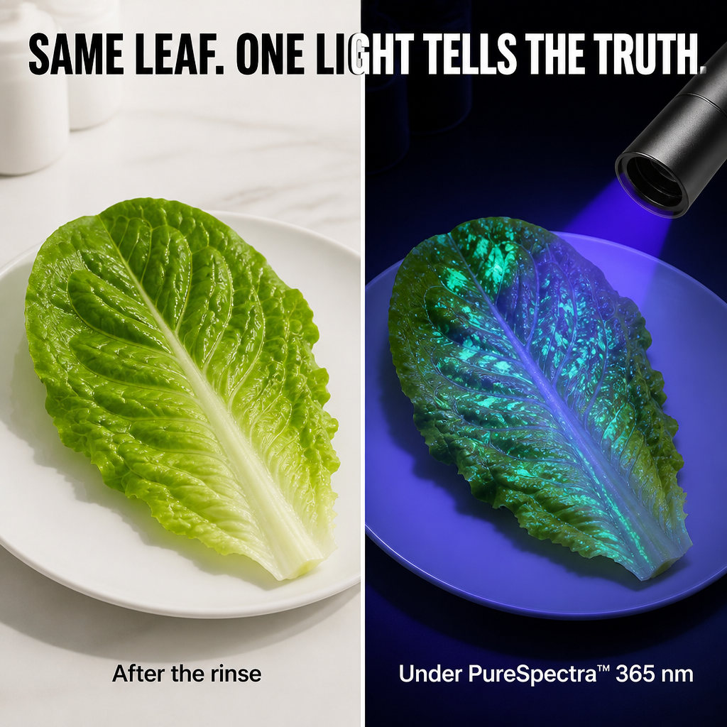 PureSpectra™ — Spot Hidden Residues on Your Veggies Before You Eat Them