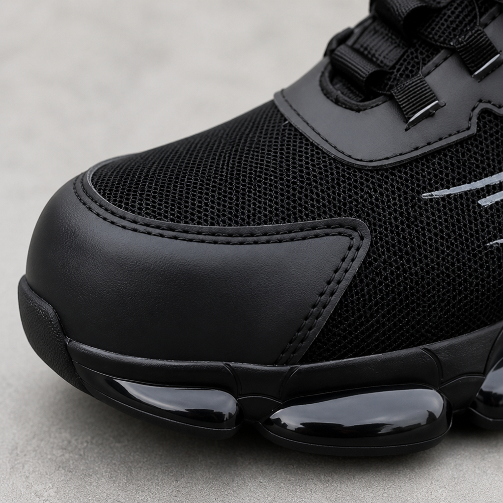 RevitaStride™ – Ultralight Kevlar Safety Sneakers with Rotary Closure