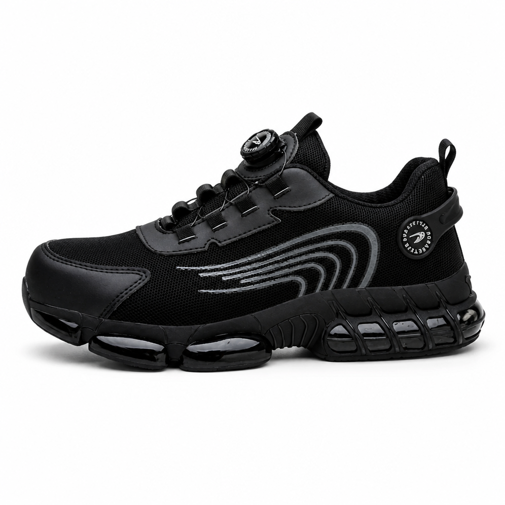 RevitaStride™ – Ultralight Kevlar Safety Sneakers with Rotary Closure