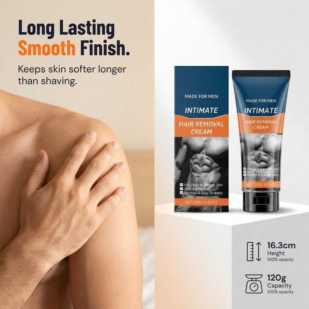 BareCraft™ — Smooth Chest, Back & Intimate Hair in 5 Painless Minutes
