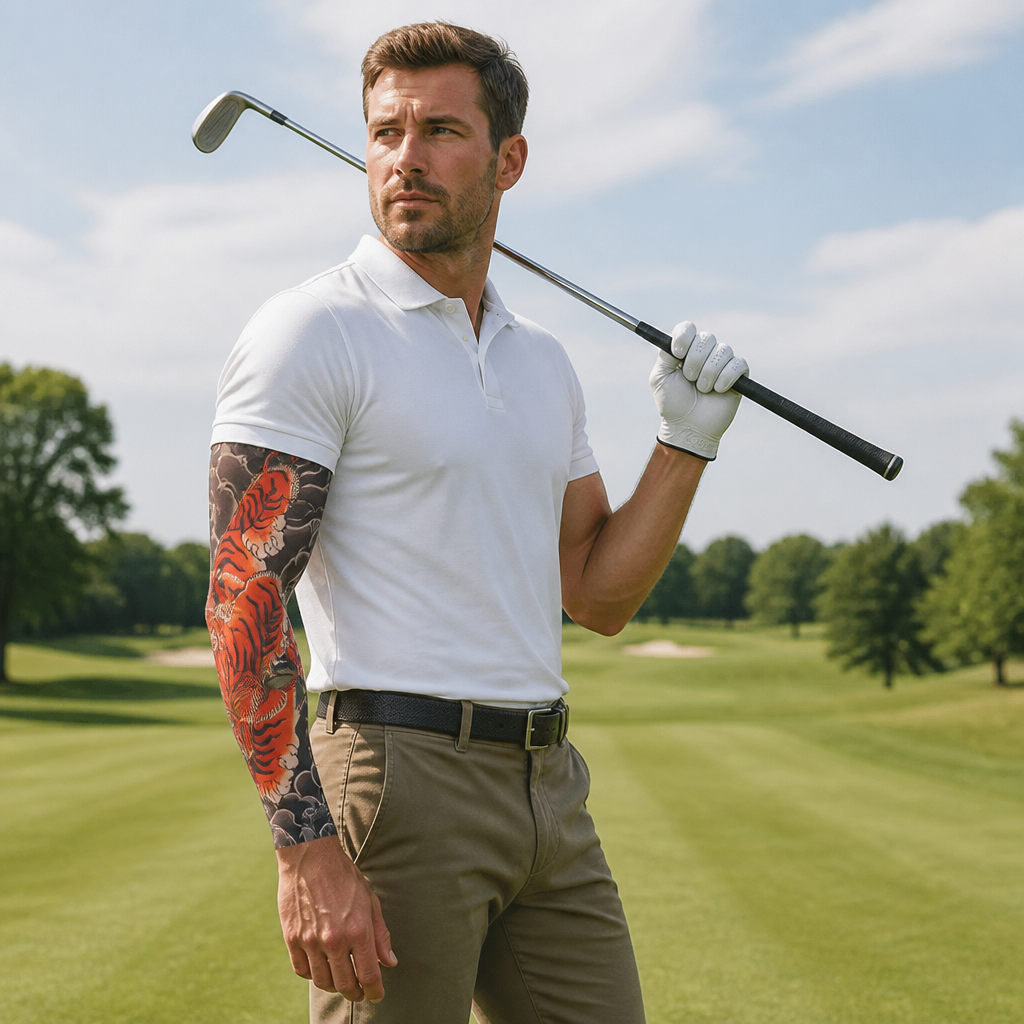 ArborSkin™ – Japanese Tattoo-Print UPF 50+ Sun Protection Arm Sleeve