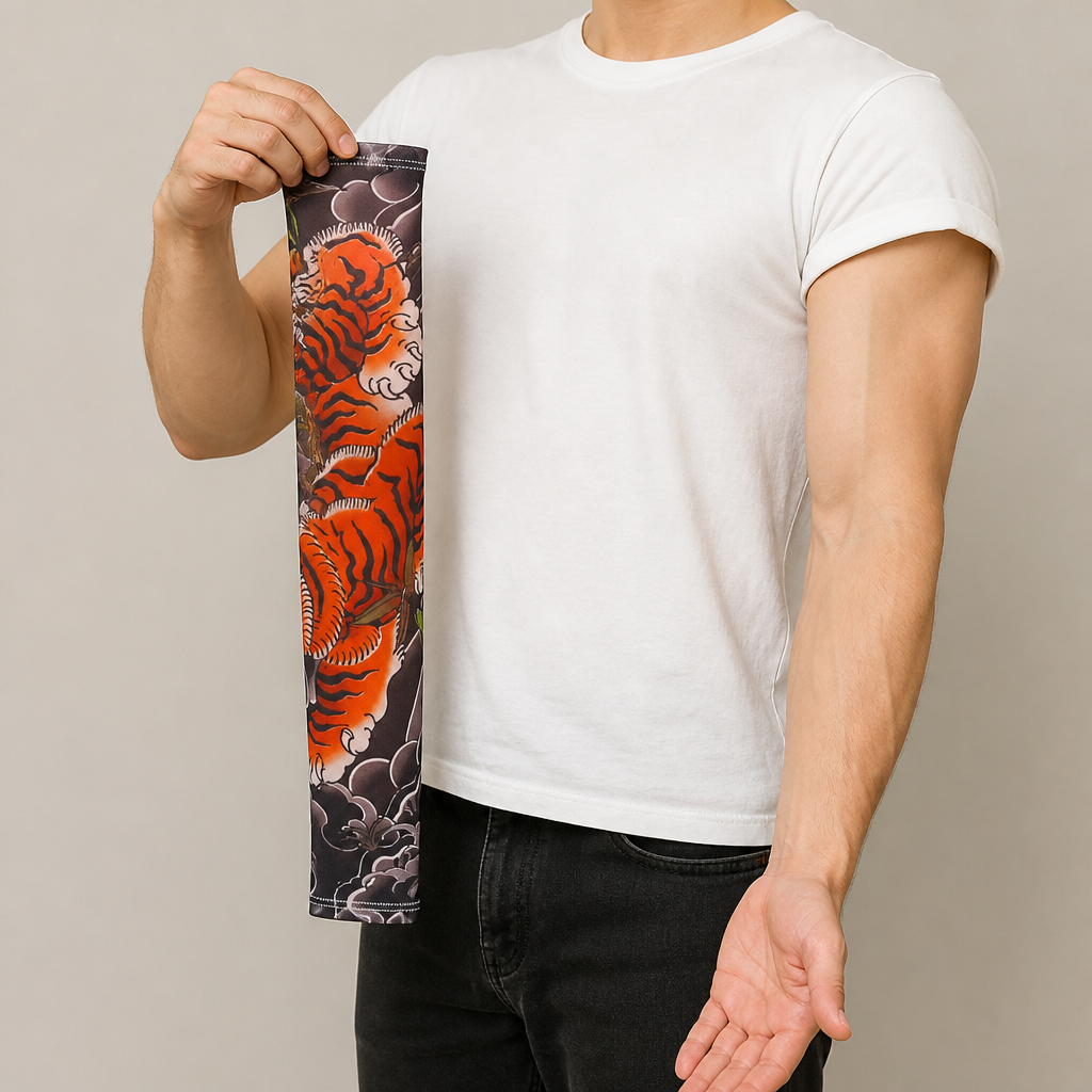 ArborSkin™ – Japanese Tattoo-Print UPF 50+ Sun Protection Arm Sleeve