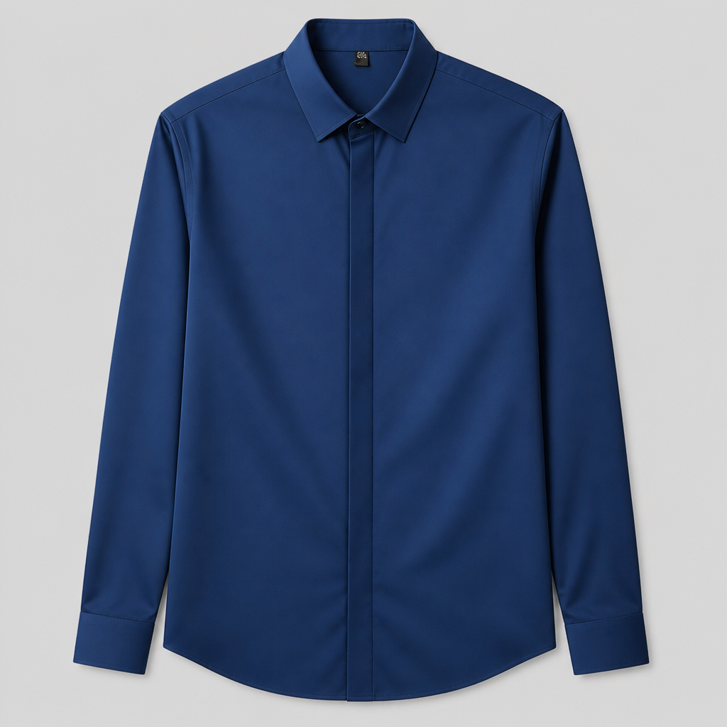 Vantori™ – Slim-Fit 4-Way Stretch Wrinkle-Free Dress Shirt