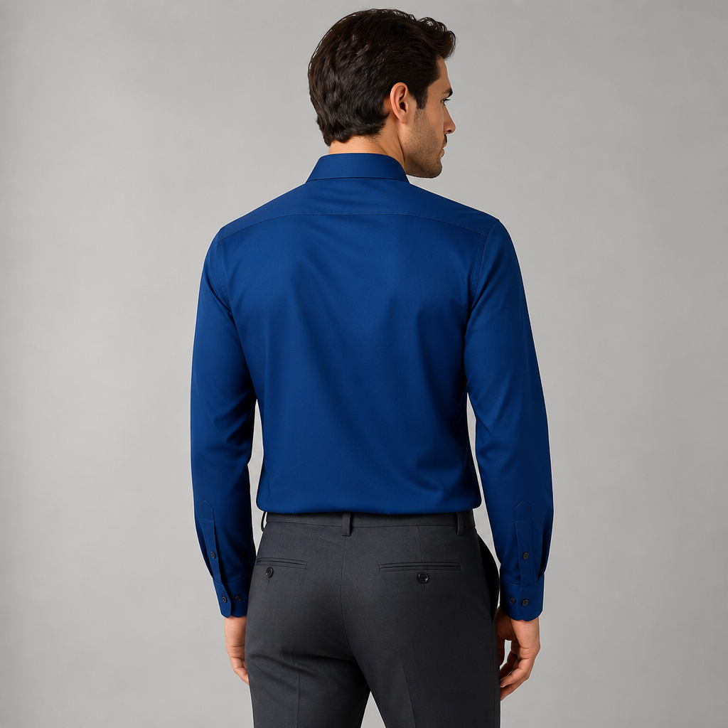 Vantori™ – Slim-Fit 4-Way Stretch Wrinkle-Free Dress Shirt
