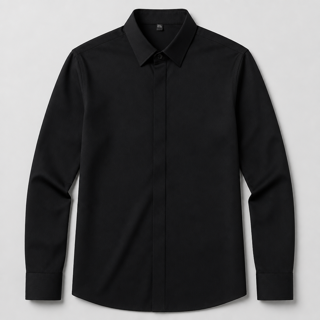 Vantori™ – Slim-Fit 4-Way Stretch Wrinkle-Free Dress Shirt