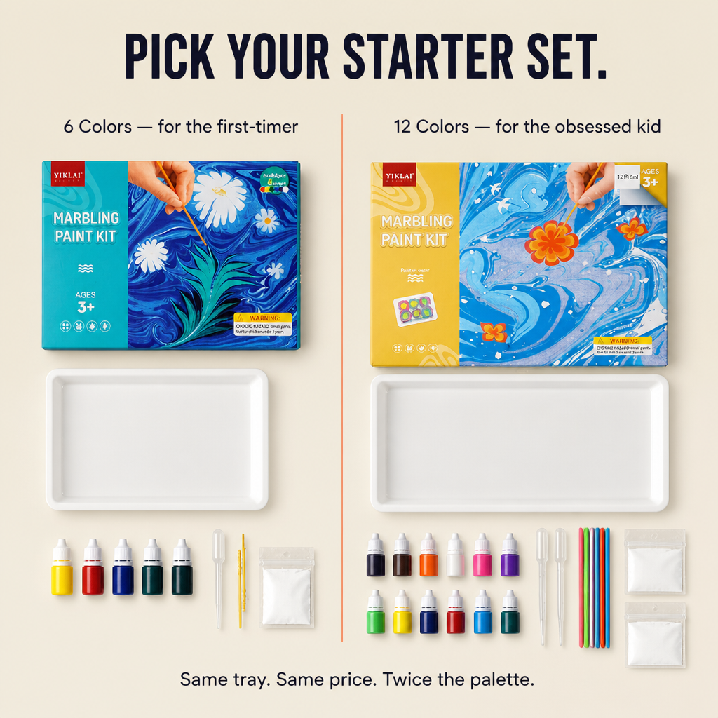 SplashForm™ — Turn Tap Water Into Marble Art Kids Lift, Dry, and Frame