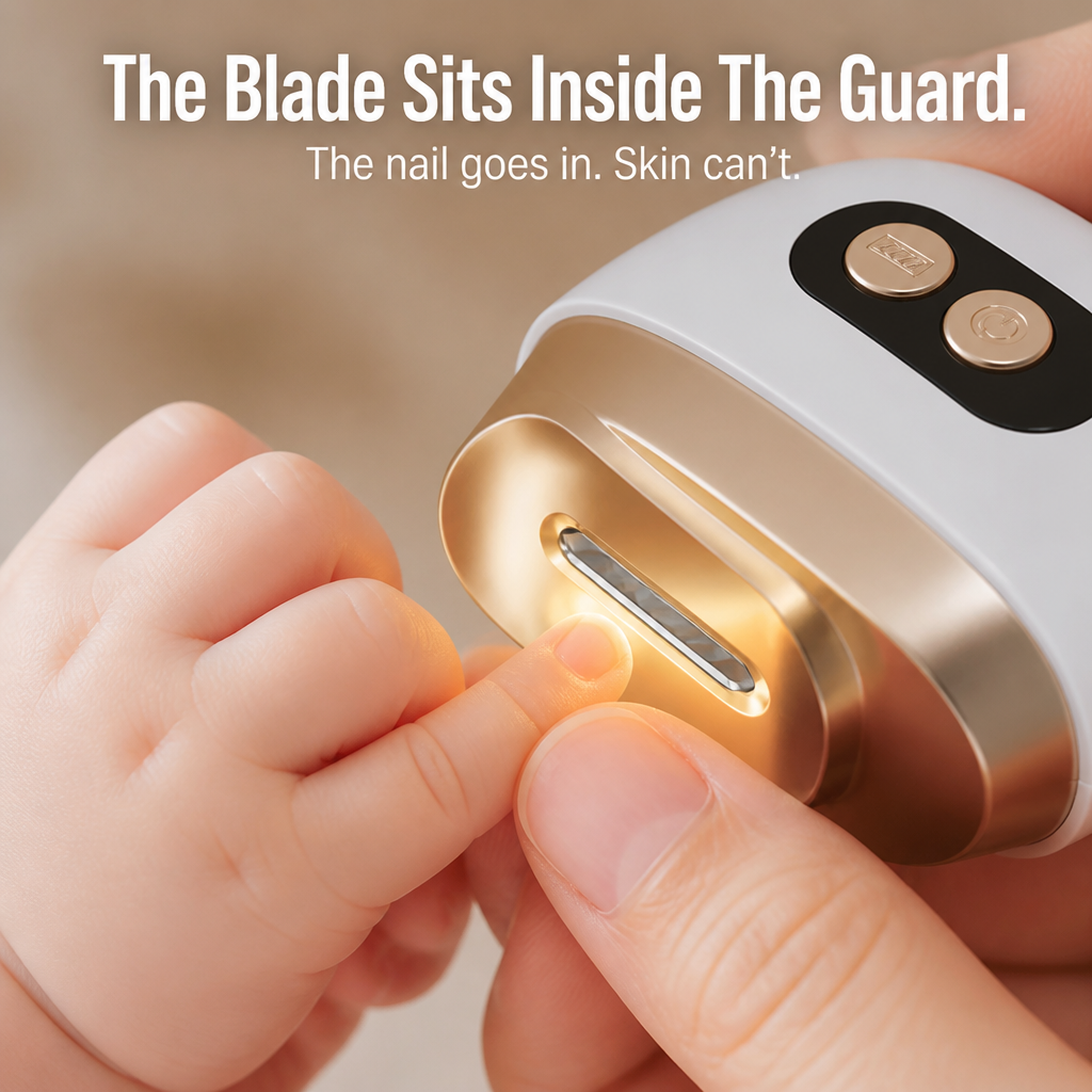 LuminaClip™ — Trim, File & Polish Every Nail In The House (Even Baby's)