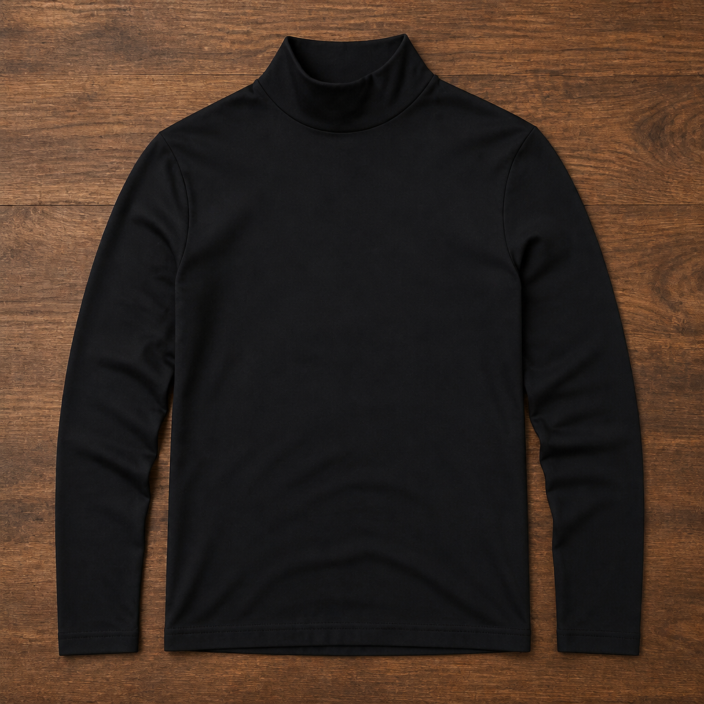 Marsilio™ – Slim-Fit Sculpting Mock Turtleneck for Men
