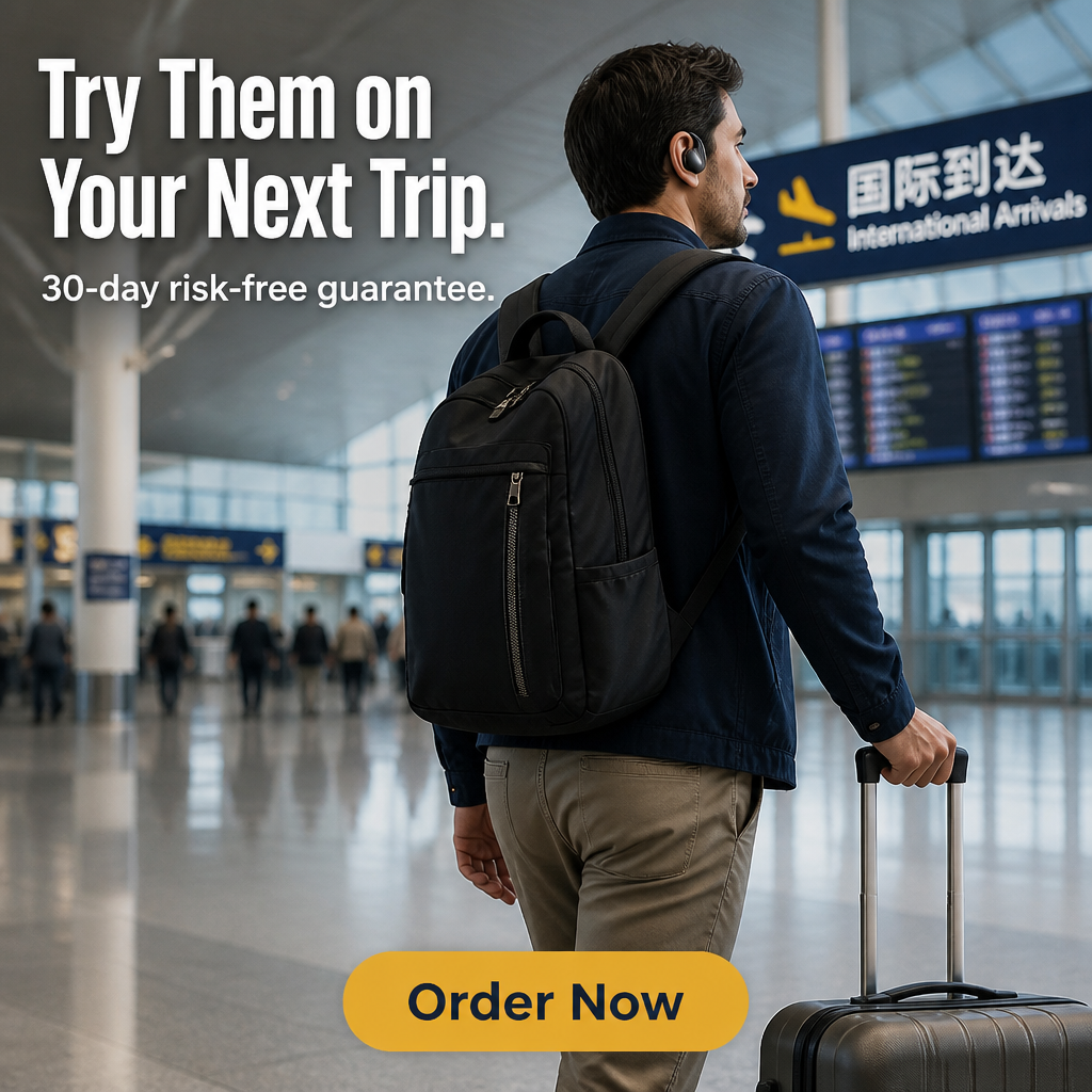 FluentSense™ — Speak 144 Languages Live Without Holding Up Your Phone