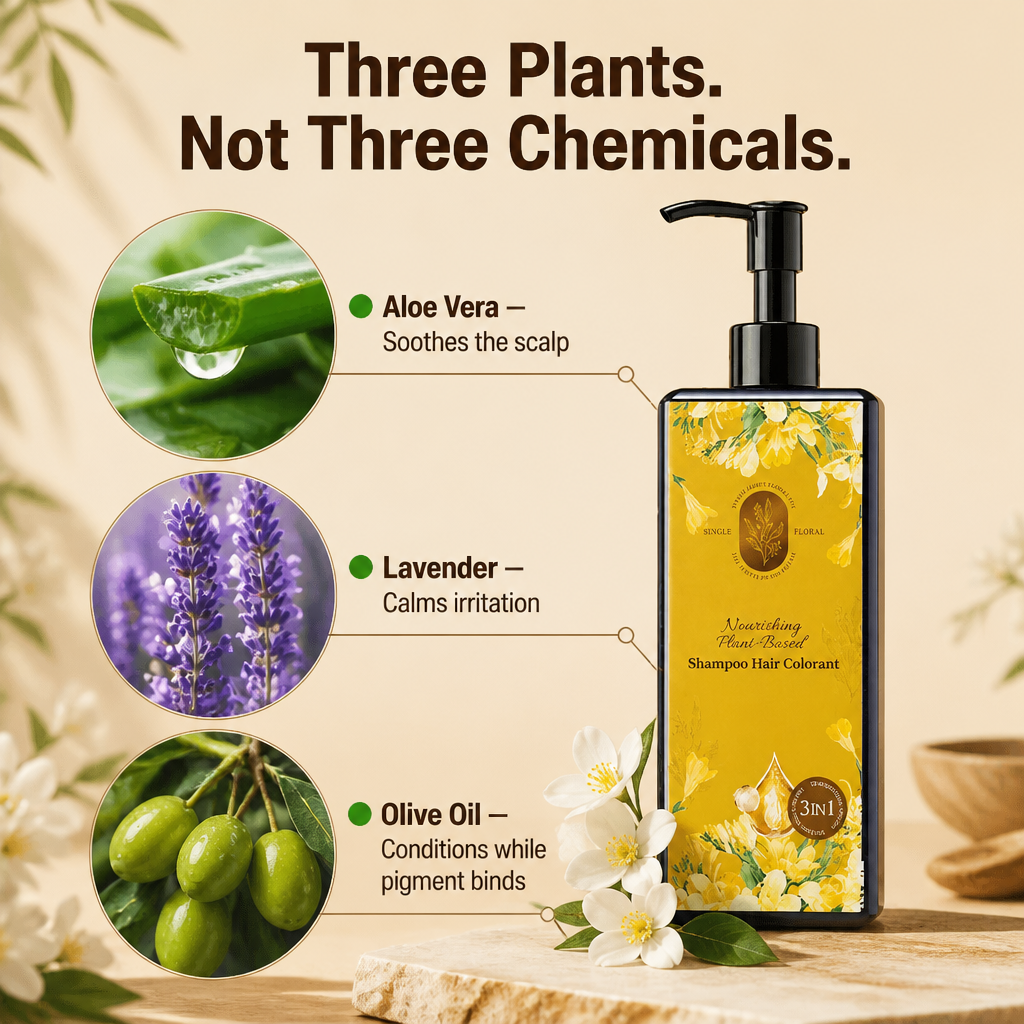 LumaShade™ — Wash Your Grays Away in 20 Minutes With Plant-Based Color