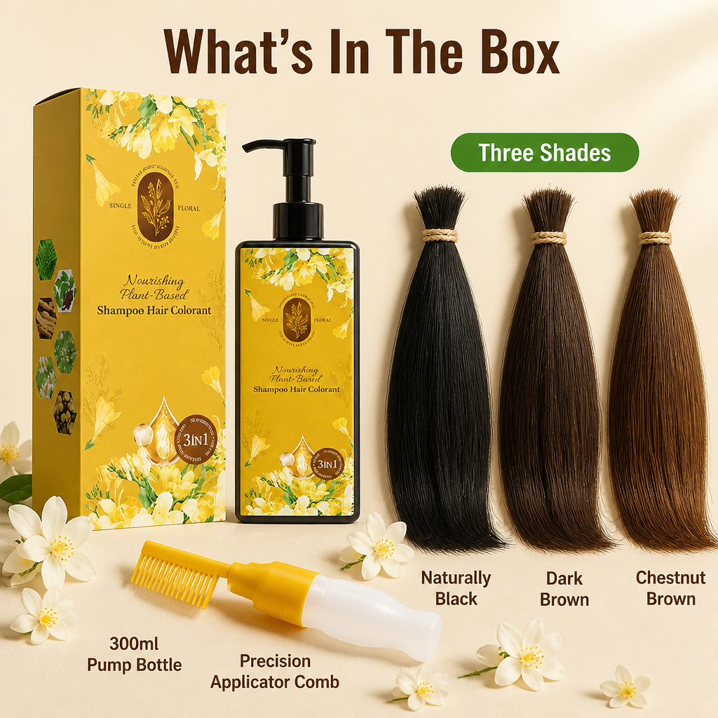 LumaShade™ — Wash Your Grays Away in 20 Minutes With Plant-Based Color
