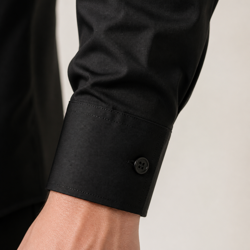 RevoStretch™ – Sleek Stretch Button-Down Shirt with Wrinkle-Free Silky Finish