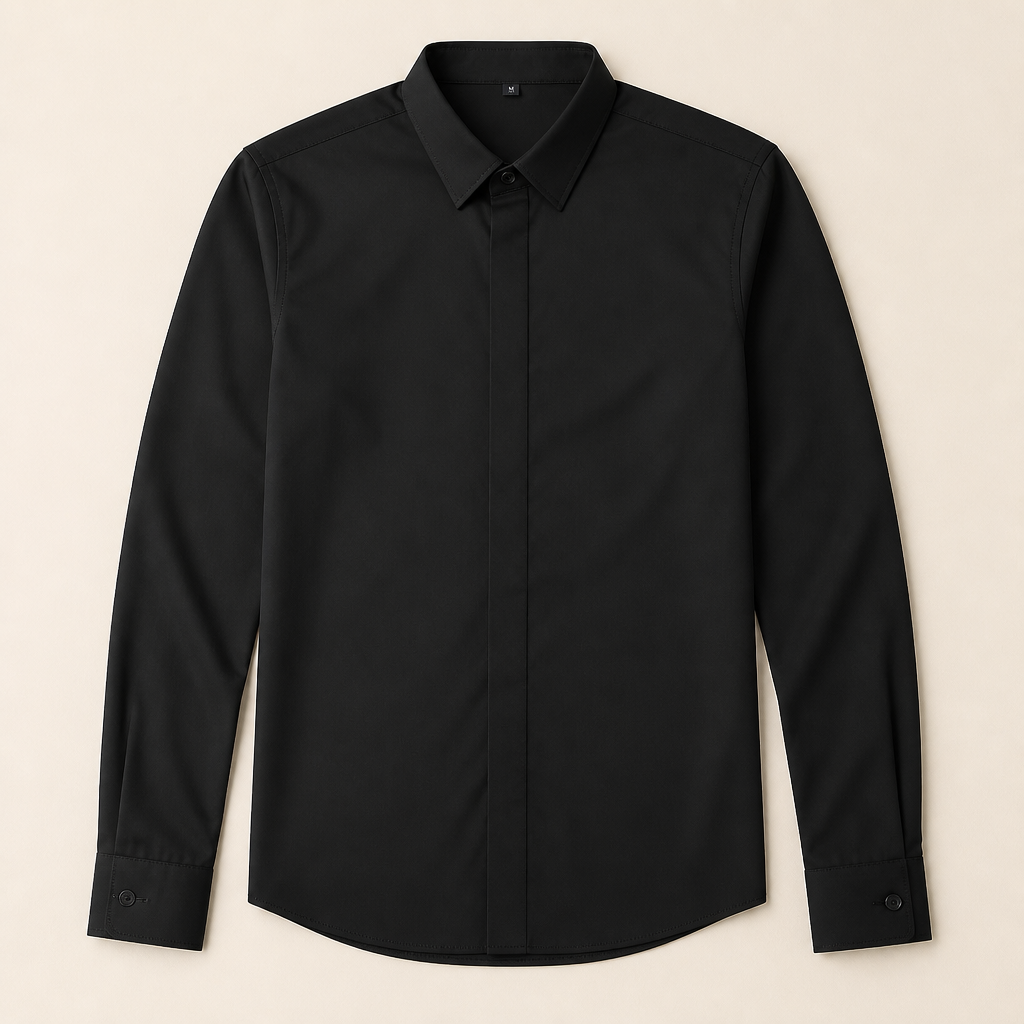 Maxton™ – Slim-Fit Wrinkle-Free Dress Shirt with 4-Way Stretch