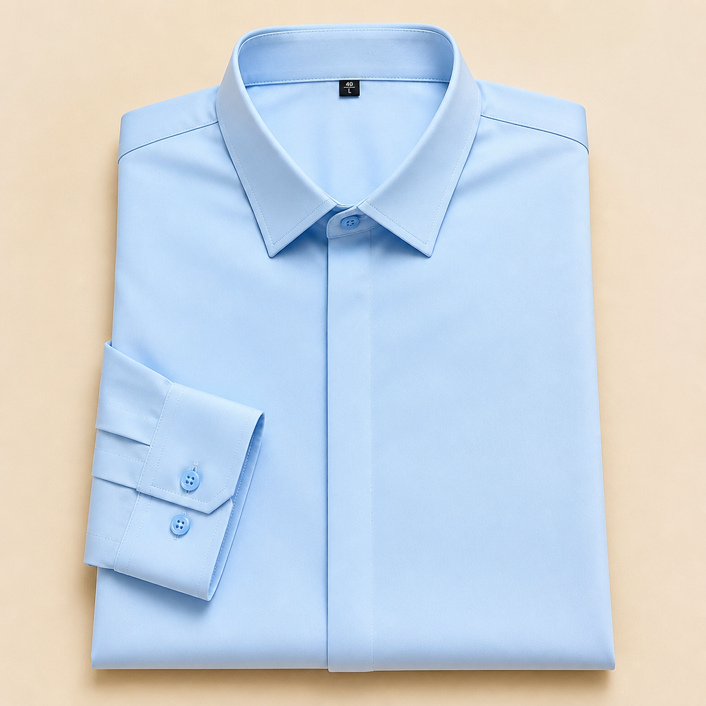Maxton™ – Slim-Fit Wrinkle-Free Dress Shirt with 4-Way Stretch