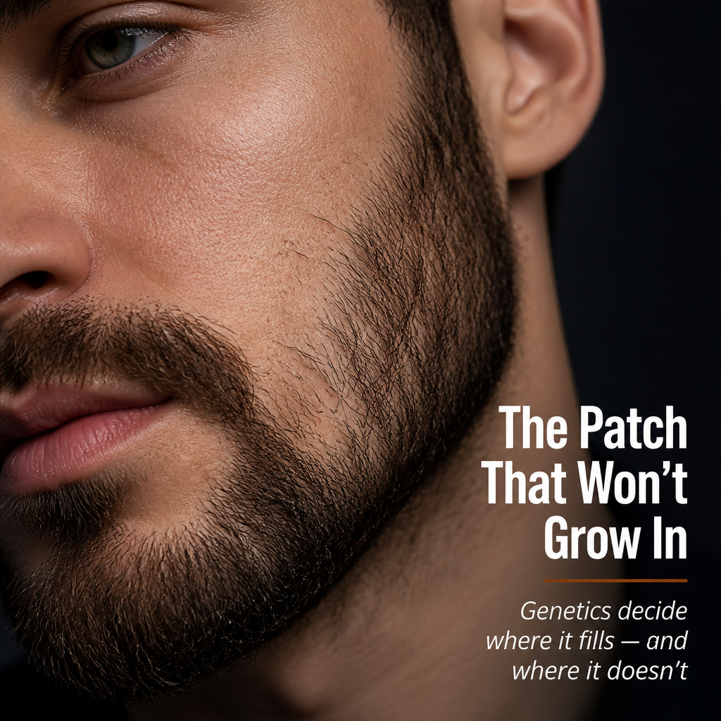 BrowAura™ — Fill Patchy Beard Spots in Seconds With Four Hair-Stroke Tips