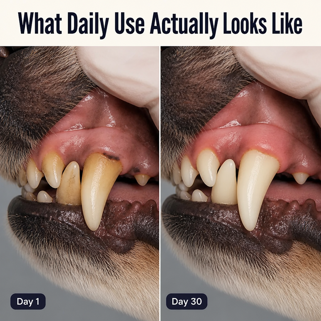 SmilePaw™ — End the Brushing Battle and Lift Tartar in 30 Seconds Daily