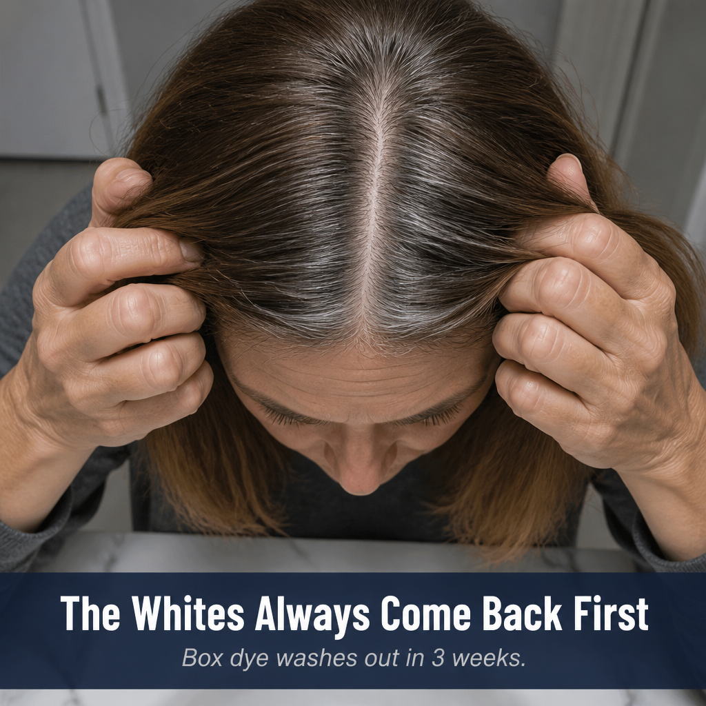 VividAura™ — Cover Stubborn Grays in One Wash Without the Scalp Burn