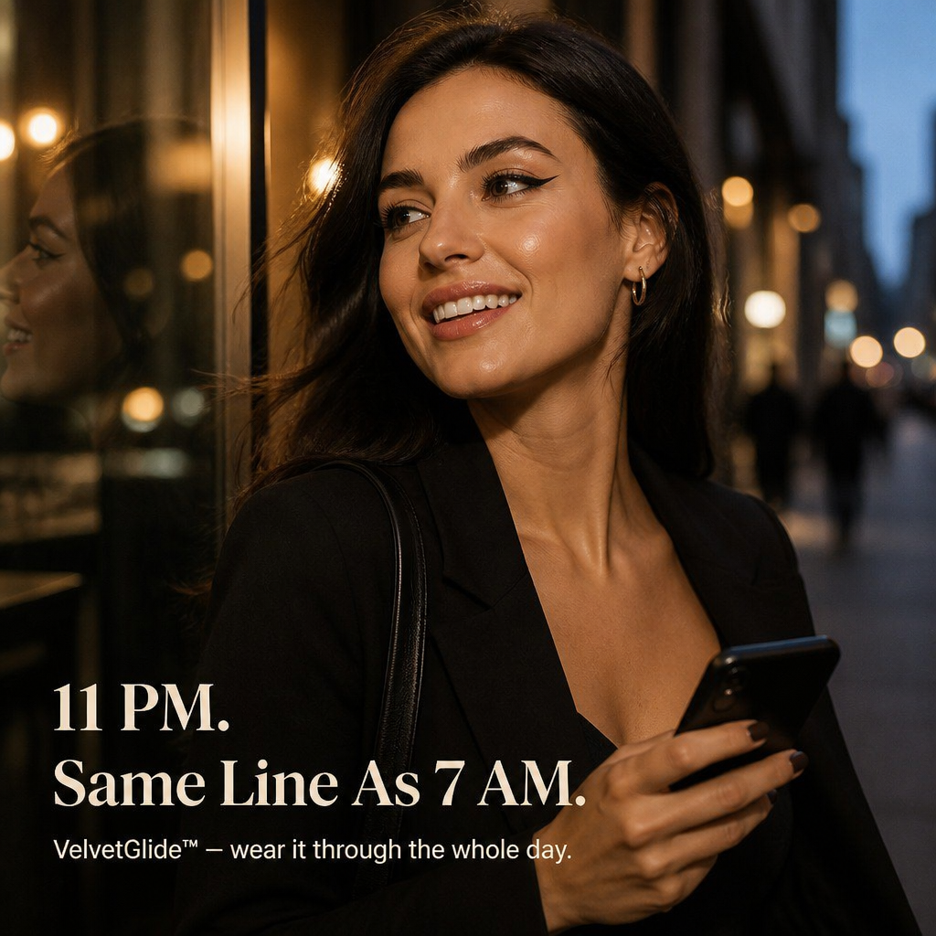 VelvetGlide™ — Draw One Stroke, Wear It Smudge-Proof For 24 Hours