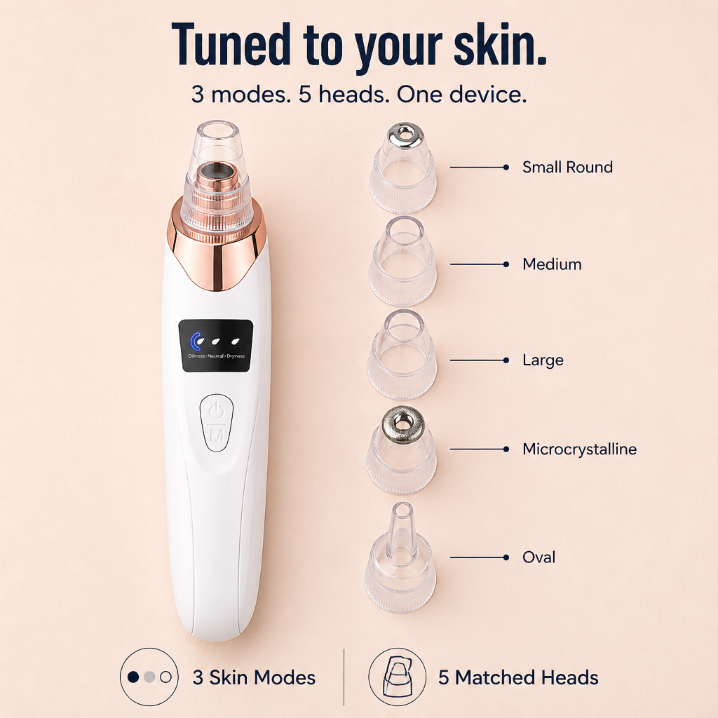 ClearVibe™ — Clear Stubborn Blackheads Without Leaving a Single Red Ring