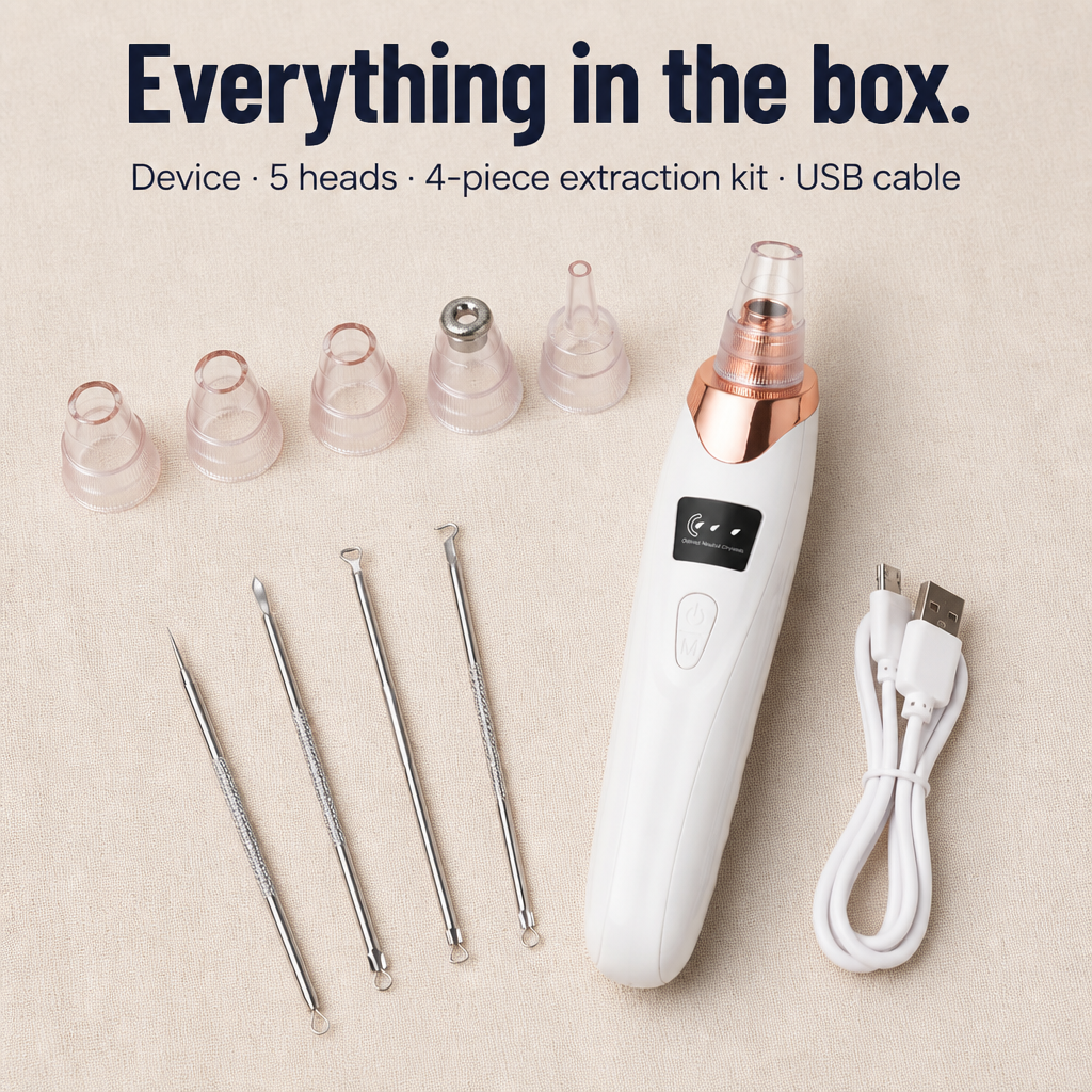 ClearVibe™ — Clear Stubborn Blackheads Without Leaving a Single Red Ring