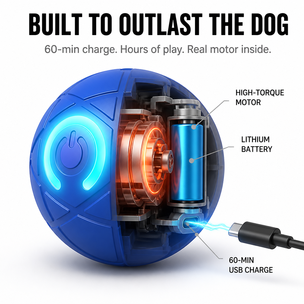 DashRoll™ — Burn Off Your Dog's Energy While You Work, Hands-Free