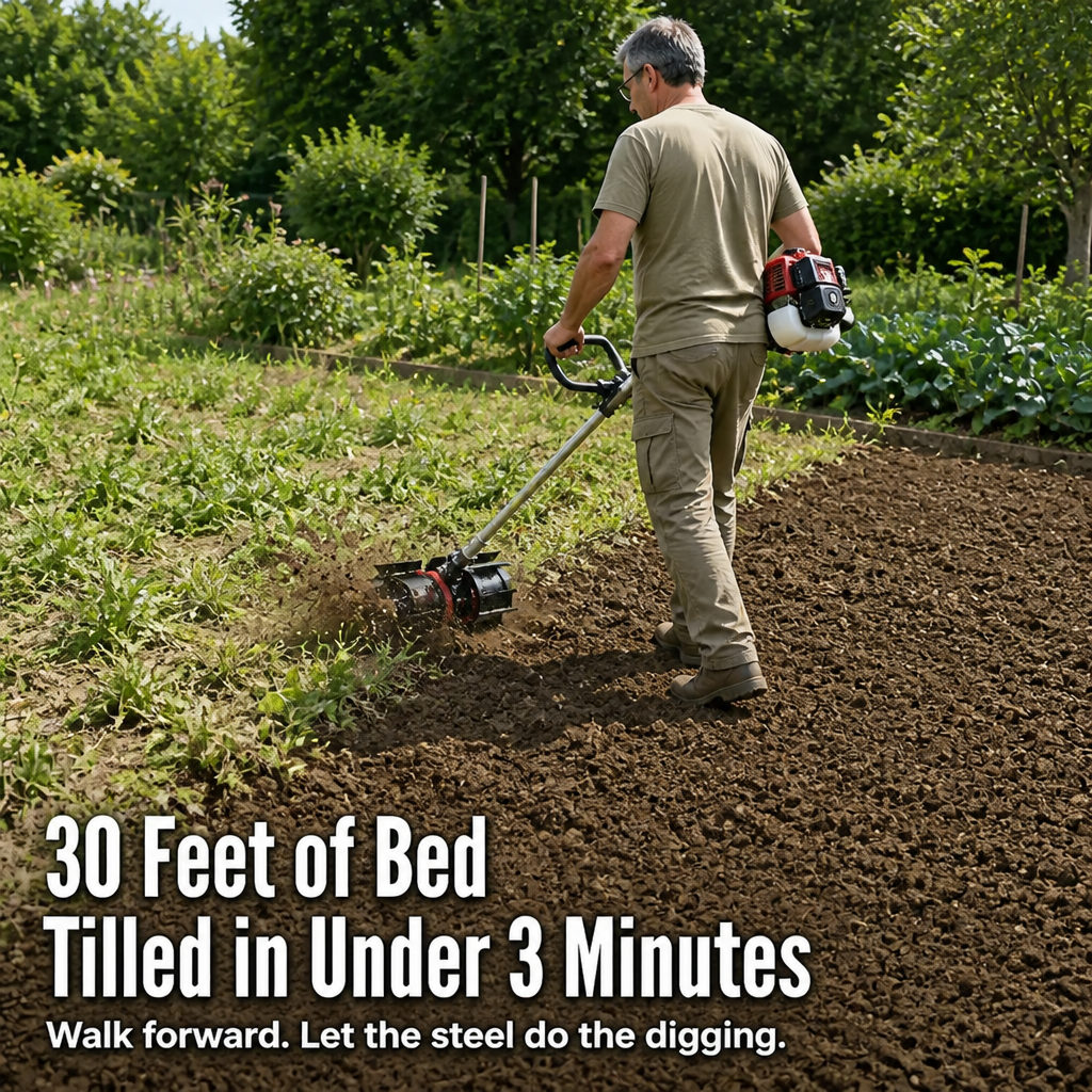 TerraBlade™ — Effortless Root-to-Soil Weed Erasing Without the Strain