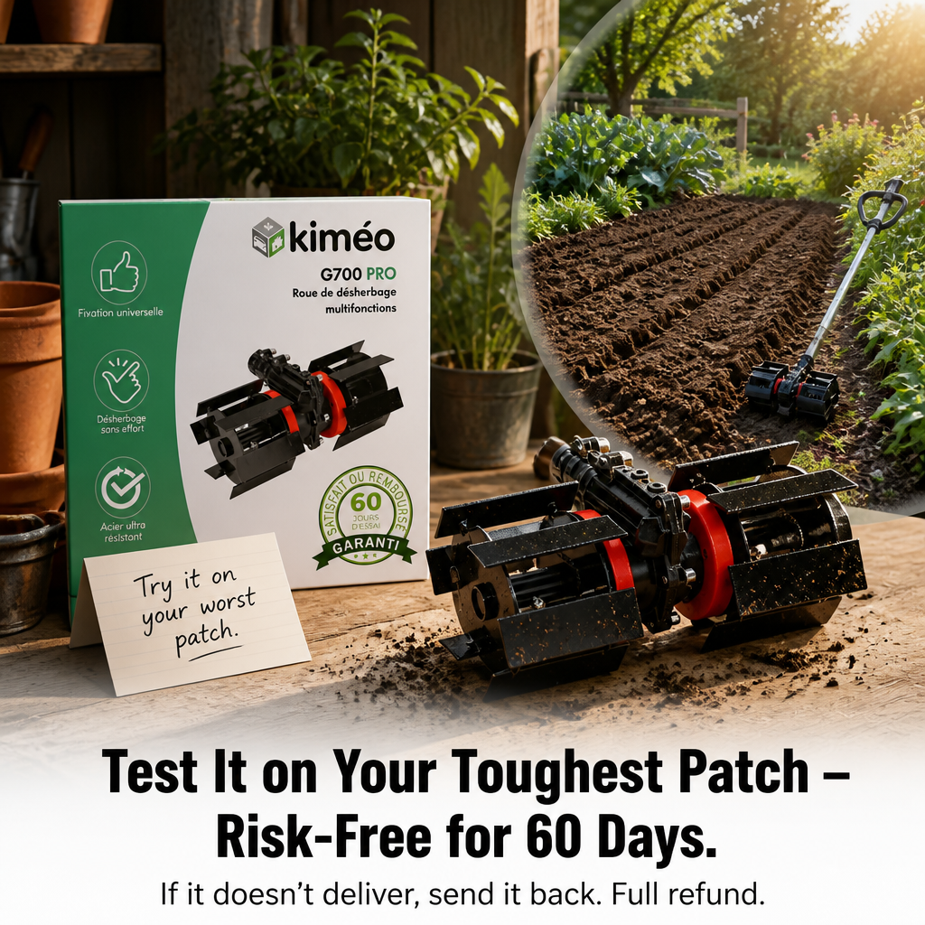 TerraBlade™ — Effortless Root-to-Soil Weed Erasing Without the Strain