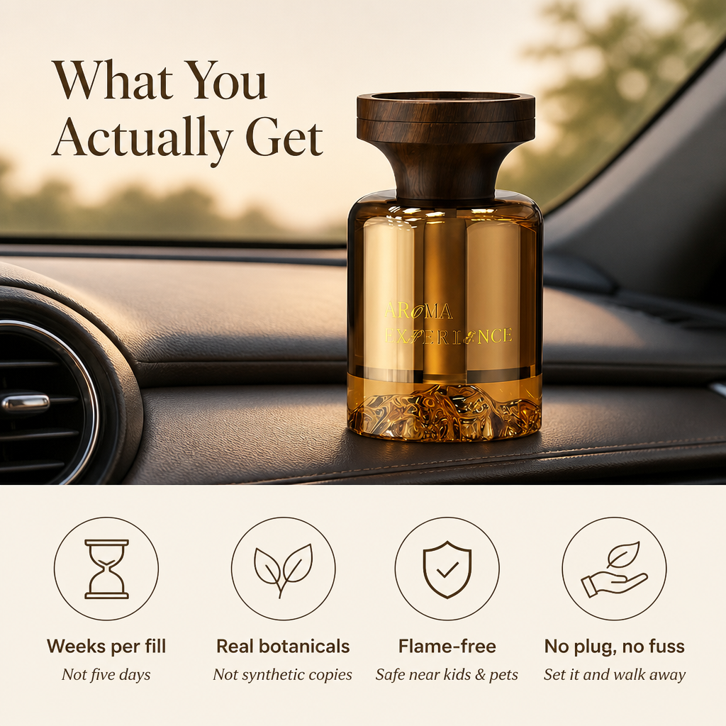 SerenLuxe™ — Scent Your Car & Home With Real Botanicals for Weeks