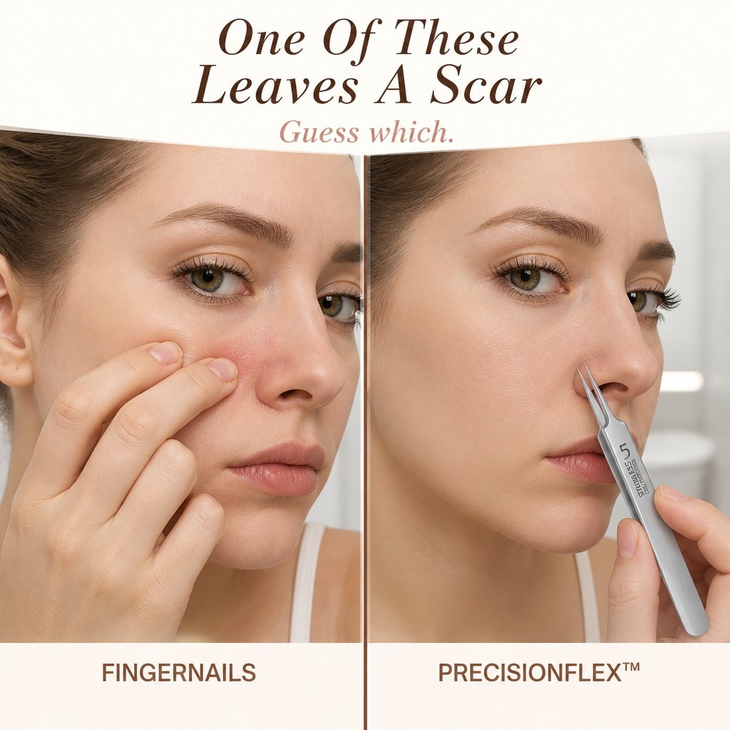 PrecisionFlex™ — Extract Blackheads, Pimples & Keratin Plugs Without Scarring Your Face