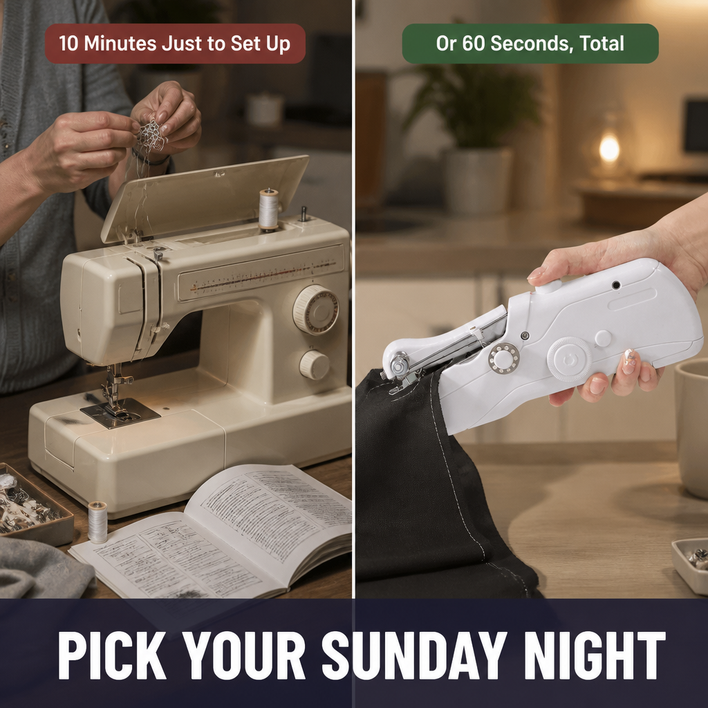 StitchLite™ — Mend Hems, Patches & Tears In Under A Minute