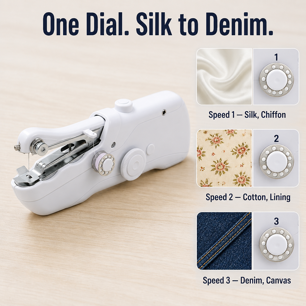 StitchLite™ — Mend Hems, Patches & Tears In Under A Minute