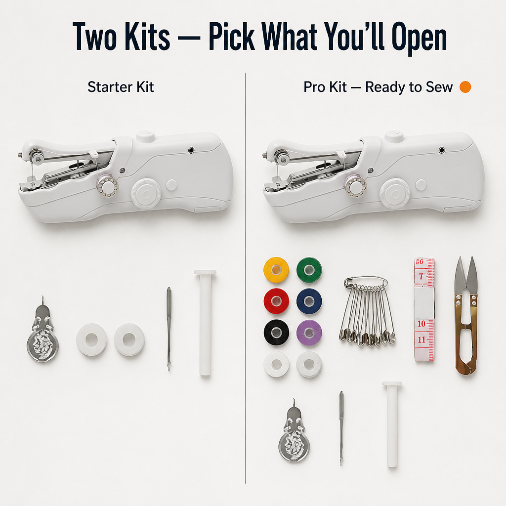 StitchLite™ — Mend Hems, Patches & Tears In Under A Minute