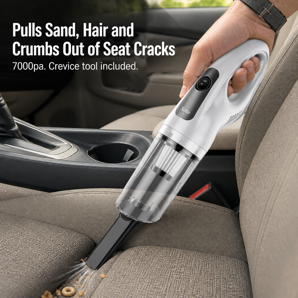 SparkBlitz™ — Pull Crumbs, Pet Hair and Dust From Every Corner Cordlessly