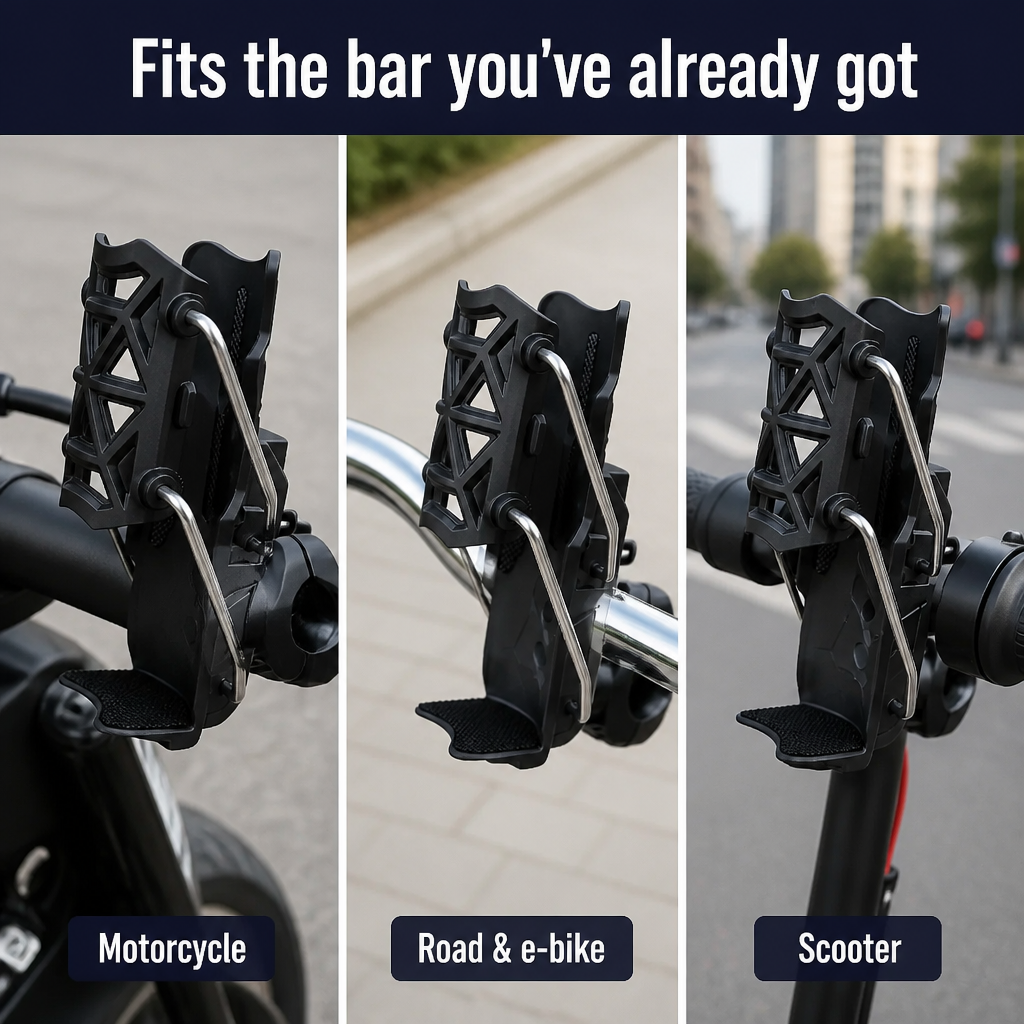 VeloGrip™ — Lock Your Bottle Down So It Stops Bouncing Out on Bumps