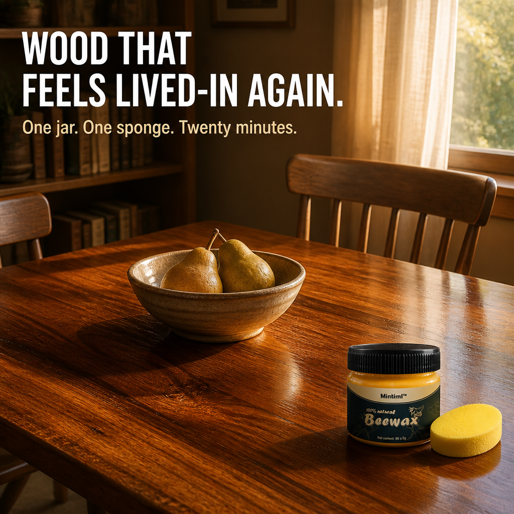 VeraLuxe™ — Restore Tired Wood to a Deep, Natural Shine in Minutes