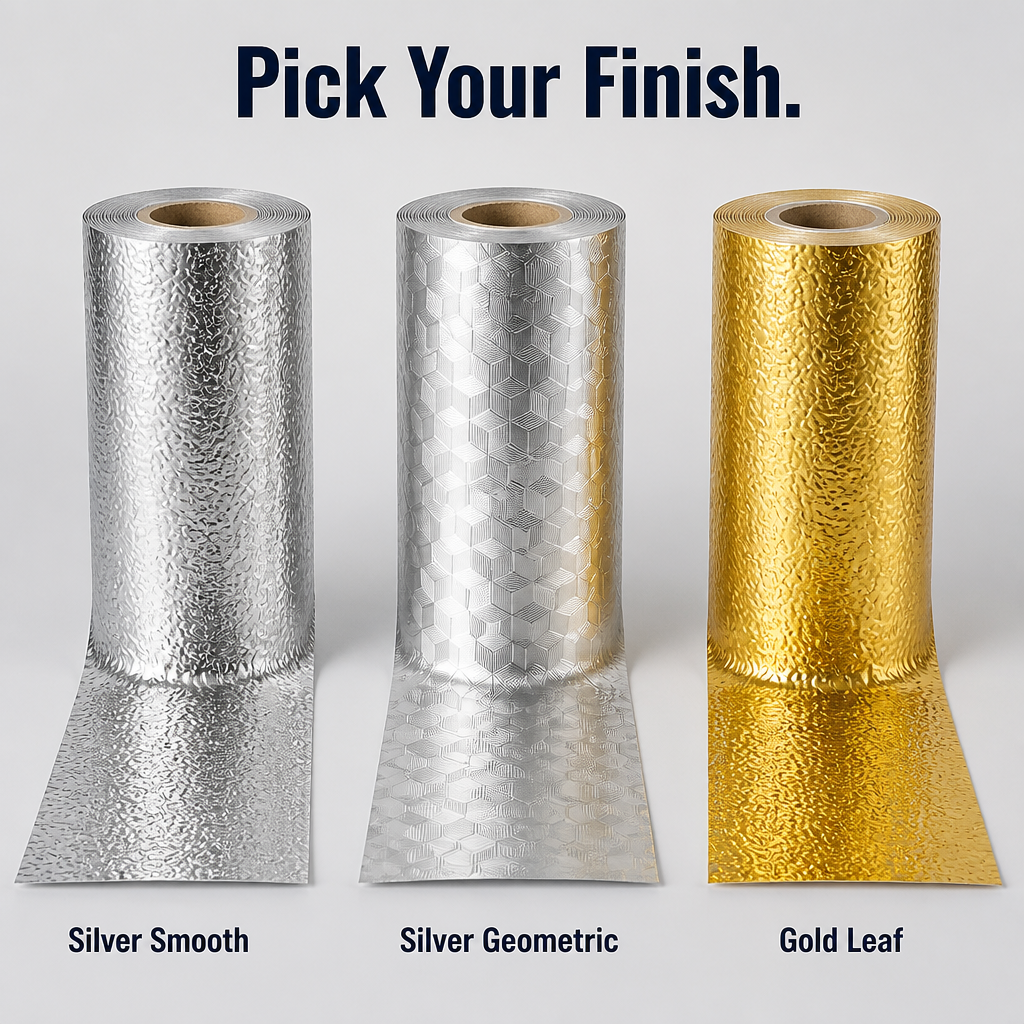 ShieldGuard™ — Cover Greasy Kitchen Walls With A Wipe-Clean Aluminum Skin