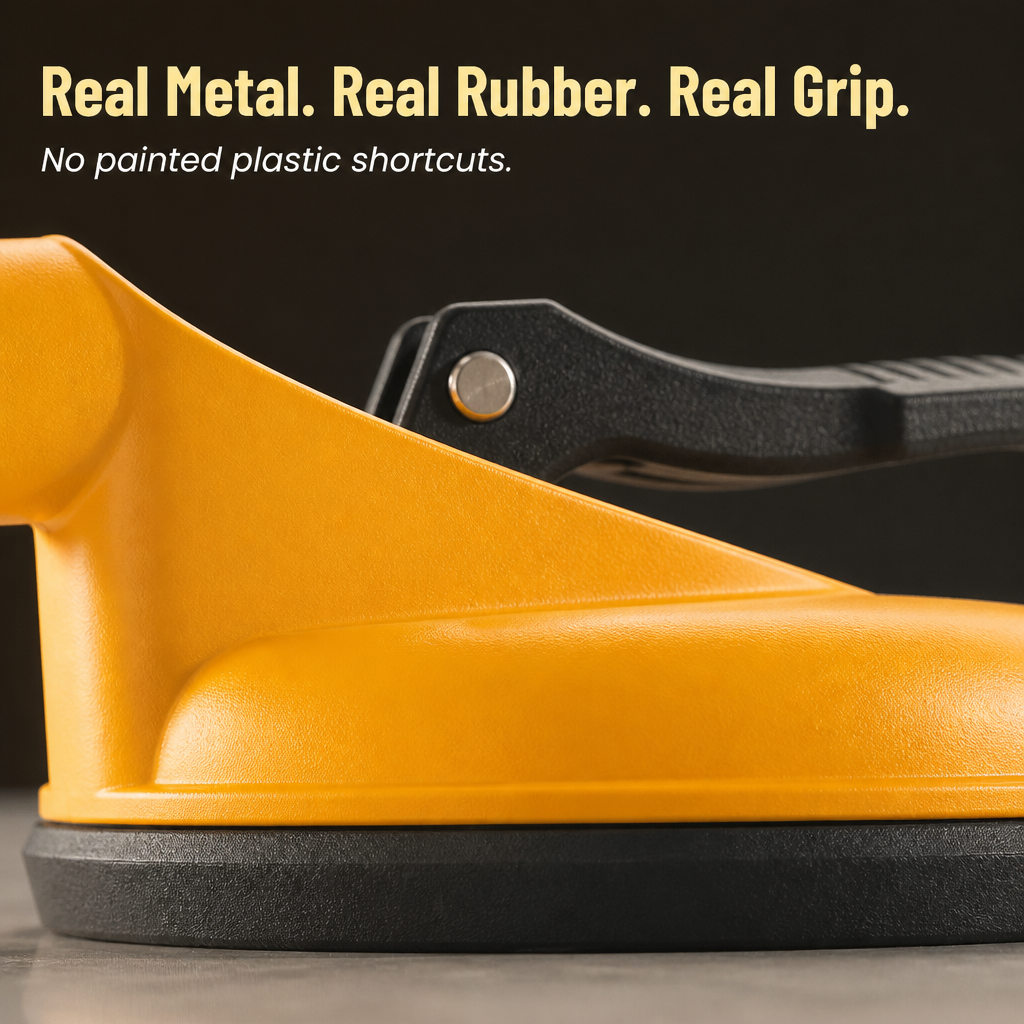 ProGrip™ — Lift Heavy Tile, Glass, and Mirrors Solo Without a Single Slip
