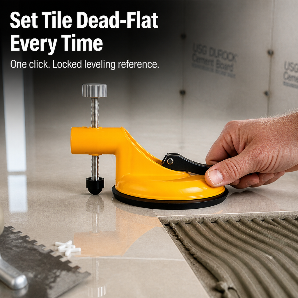 ProGrip™ — Lift Heavy Tile, Glass, and Mirrors Solo Without a Single Slip