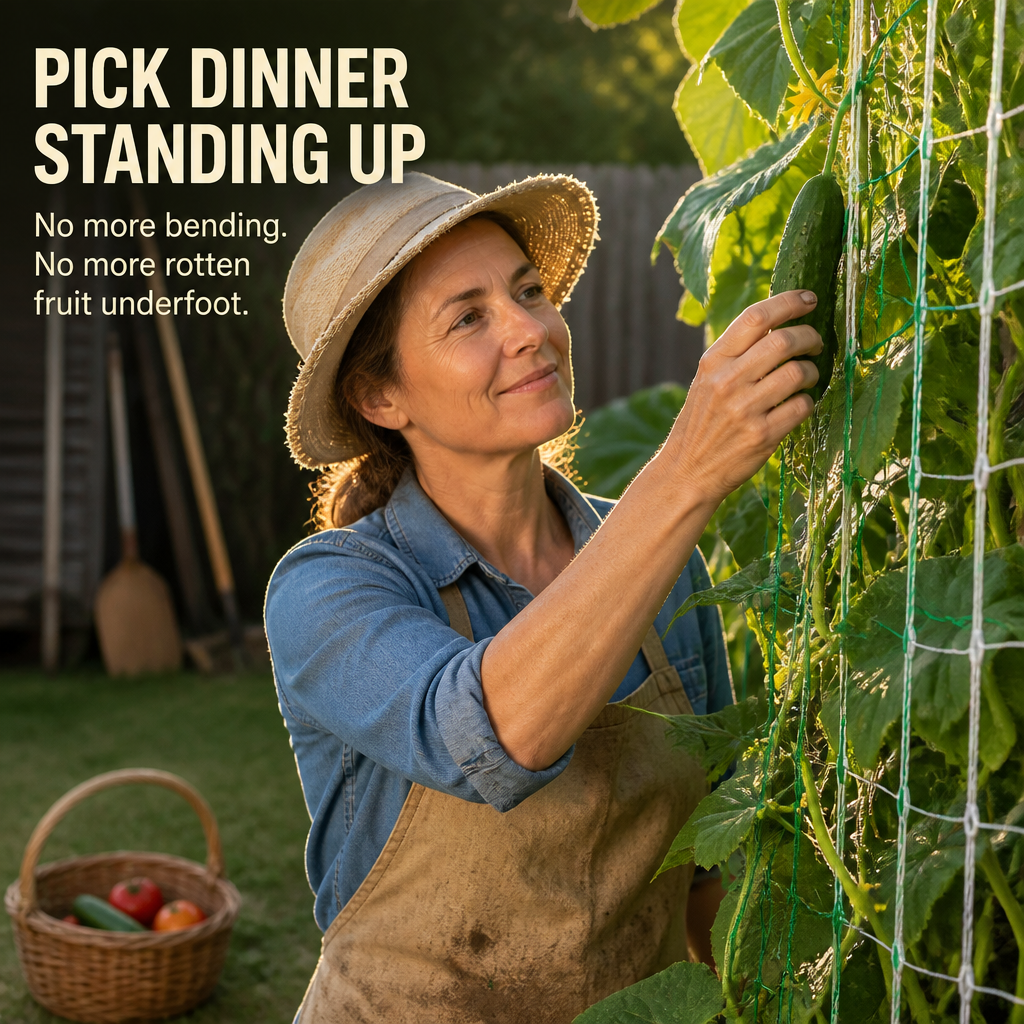 SkyRiseGrid™ — Grow Twice the Harvest in Half Your Garden Space