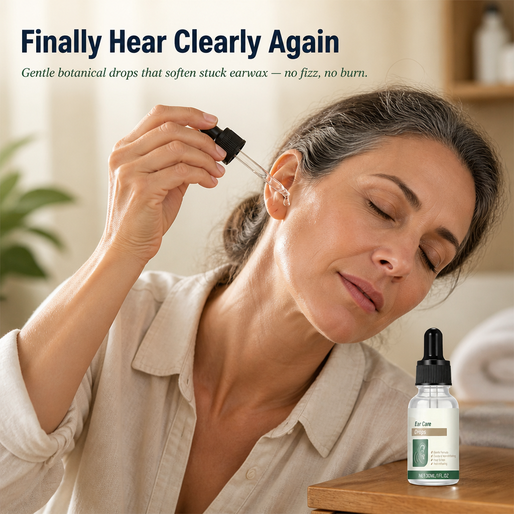 SereniSoothe™ — Soften Stubborn Earwax and Clear That Clogged, Muffled Feeling Fast
