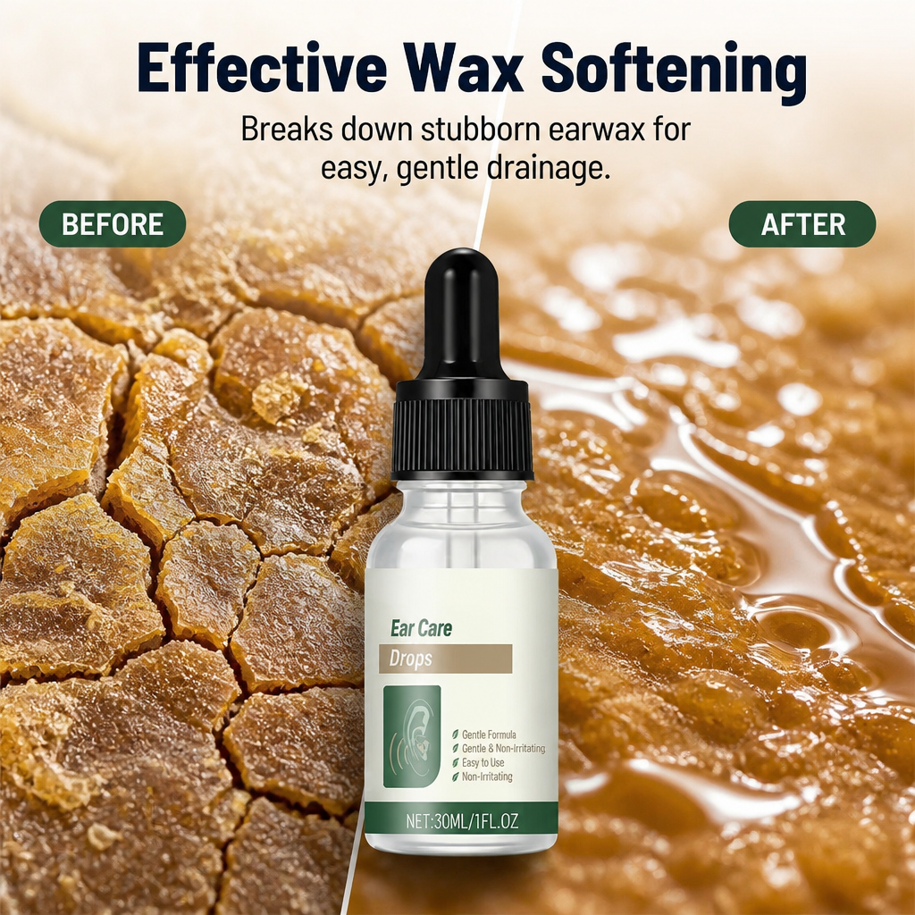 SereniSoothe™ — Soften Stubborn Earwax and Clear That Clogged, Muffled Feeling Fast