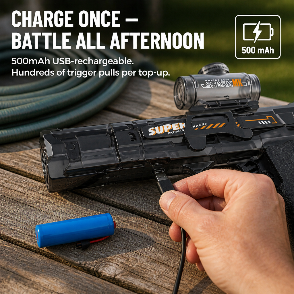AquaBlast™ — Soak the Whole Yard at 26 Feet Without Pumping Once