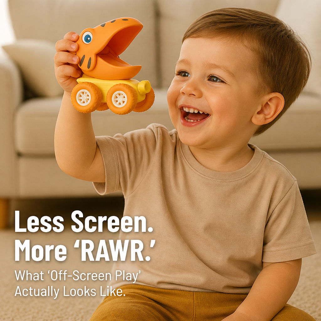 ThunderRex™ — Push, Race, and Roar with Tough No-Battery Dino Trucks
