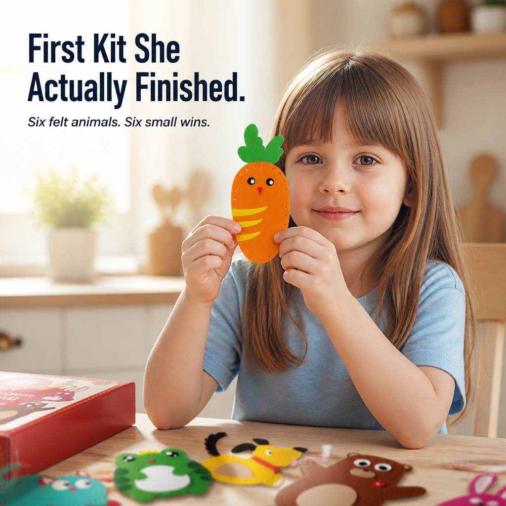 WhizKidz StitchCraft™ — Replace Screen Battles With Quiet Hands-On Focus That Lasts