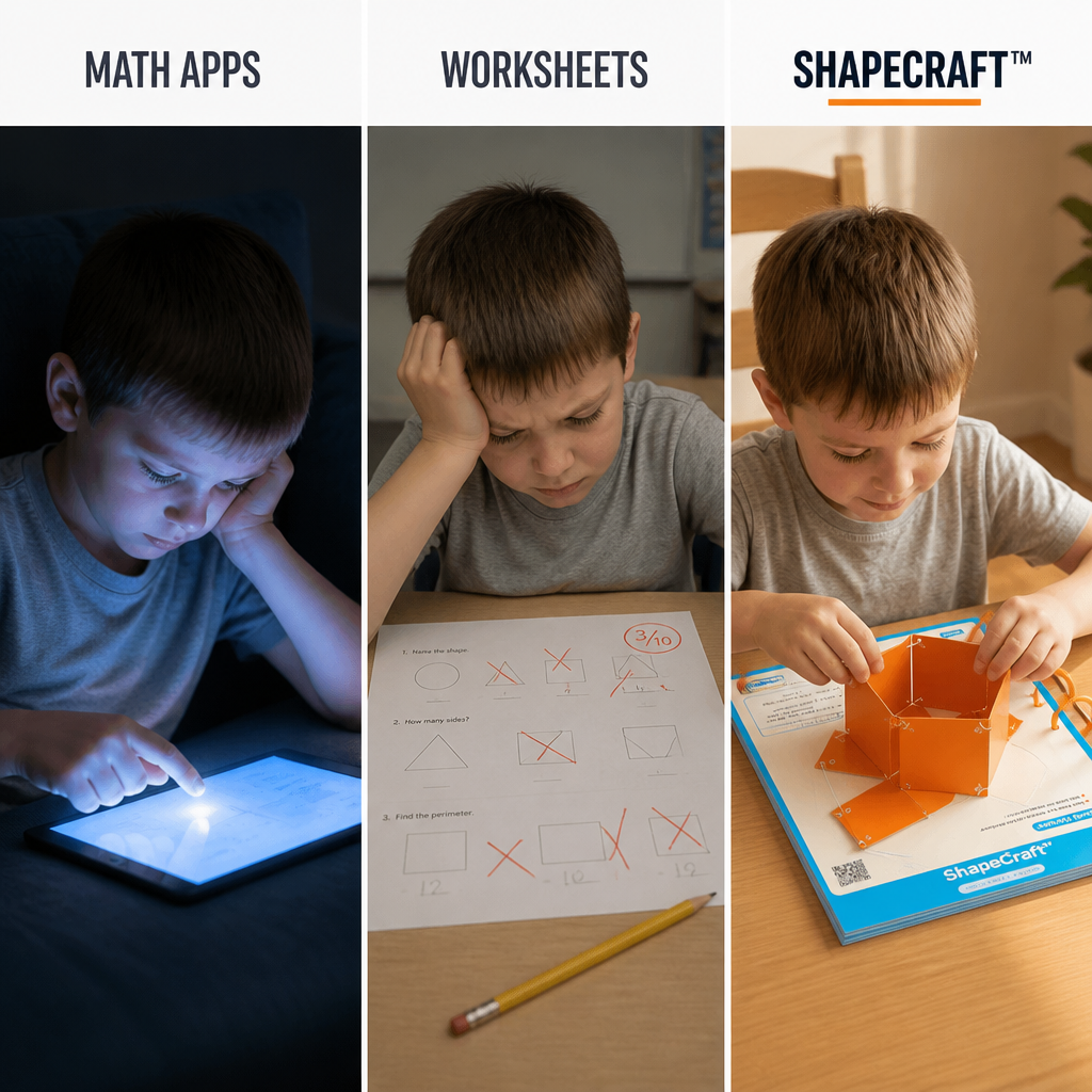 ShapeCraft™ — Build Real 3D Shapes And Make Geometry Finally Click For Kids 6+