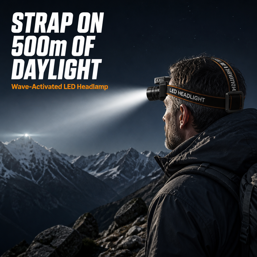 BlazeBeam™ — Light Up 500 Meters With A Single Hand Wave