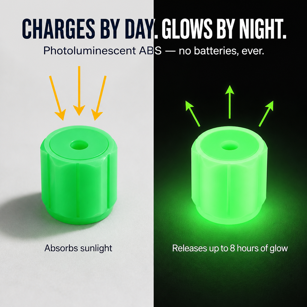 RadiumLite™ — Charge By Daylight, Glow All Night On Every Wheel