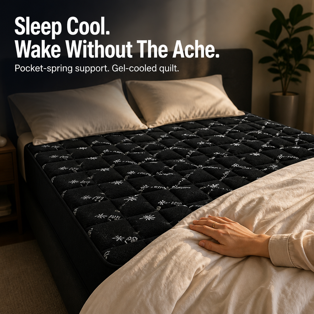CosmaRest™ — End Morning Back Pain and Sleep Cool Through the Night